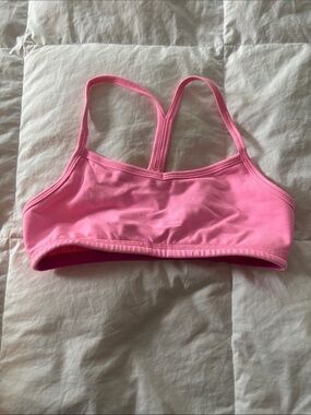 Ivivva Girls Size 10 Pink Racerback Sports Bra